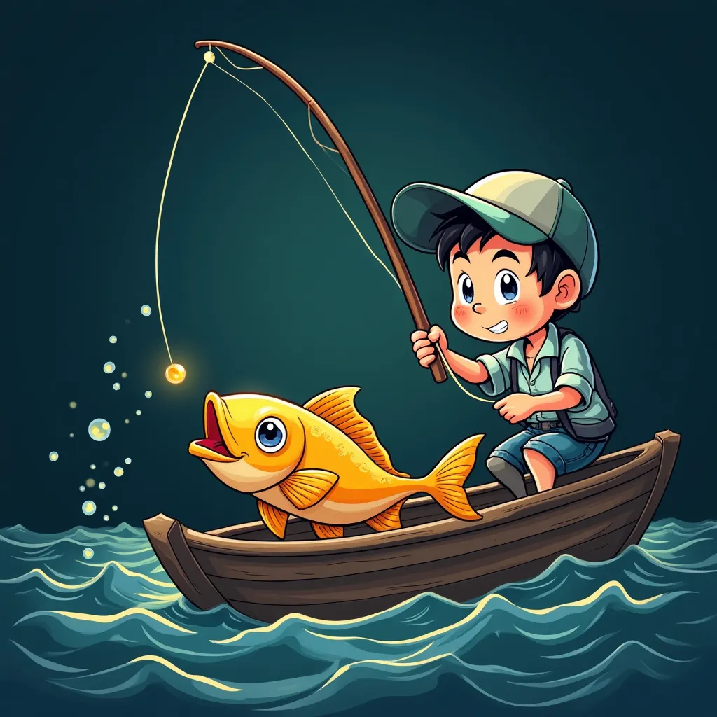 Matchbook game 7 - Deep Sea Hunter arcade fishing